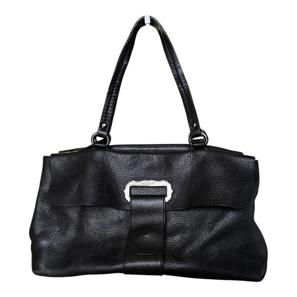 Vintage Y2K Hogan Purse Authentic Chic Boho Soft Leather bag in black - Picture 1 of 13